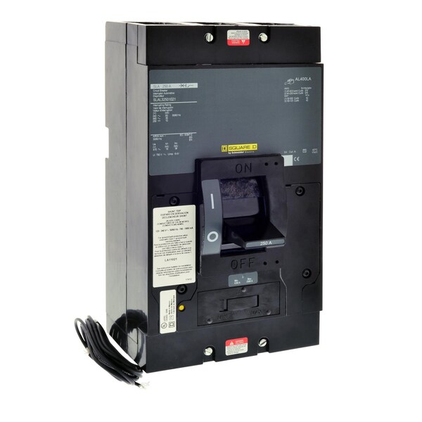 Molded Case Circuit Breaker, LEGACY MCCB Series, 250A, 3 Pole, 480V AC, 36kA at 240/415V AC