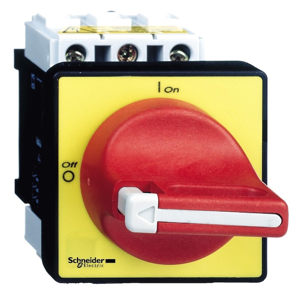 Switch disconnector, TeSys Control, for ON/emergency stop, 20A(V01), 22.5 fixing, for mounting on door