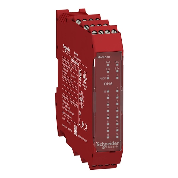 Expansion module, Modicon MCM, 16 inputs, screw