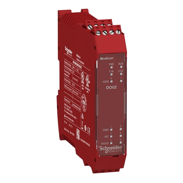 Expansion modules, Modicon MCM, 2 digital output pairs, screw