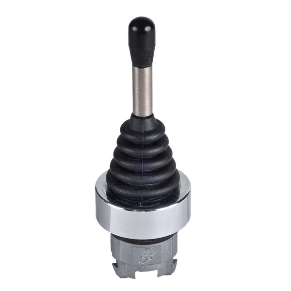 Head for joystick controller, Harmony XB4, black metal, 22mm, 4 directions, stay put
