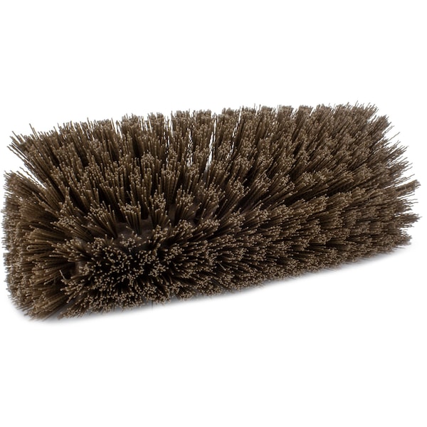 6 in W Multi-Level Floor Scrub Brush, Brown, Polypropylene