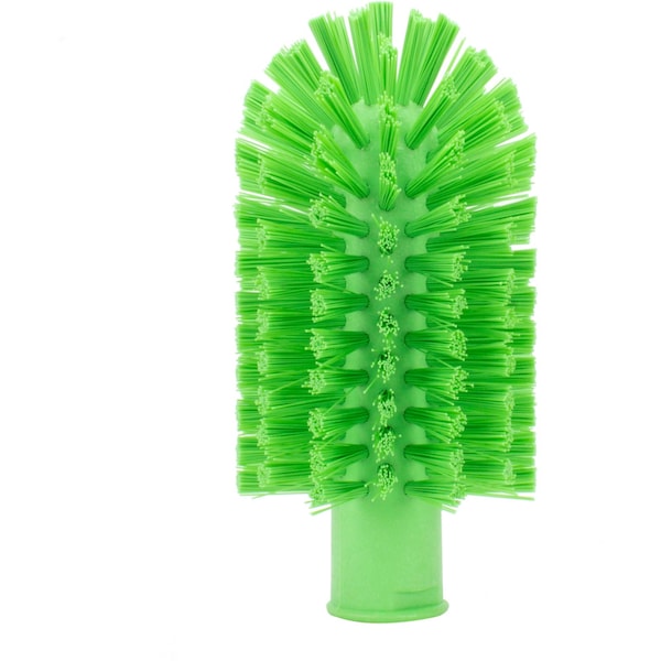 3 in W Pipe and Valve Brush, Lime, Polypropylene