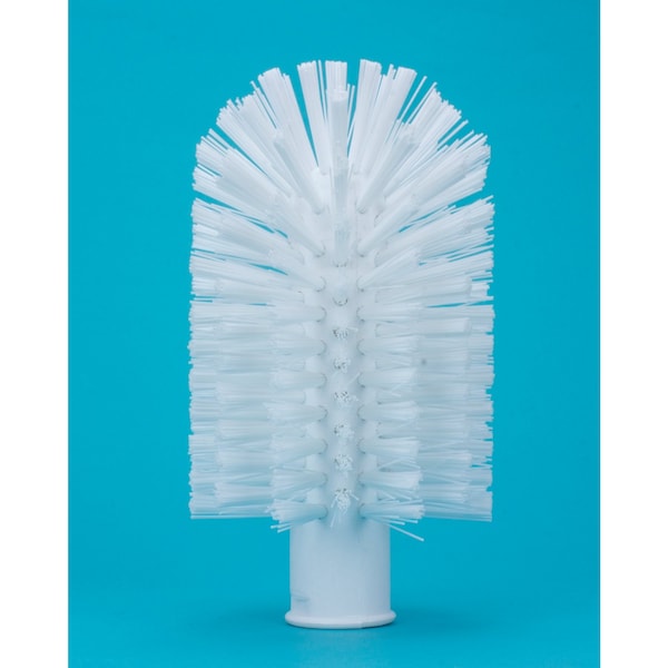 3.5 in W Pipe and Valve Brush, White, Polypropylene