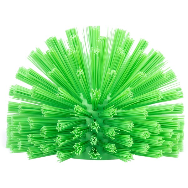 7 in W Pipe and Valve Brush, Lime, Polypropylene