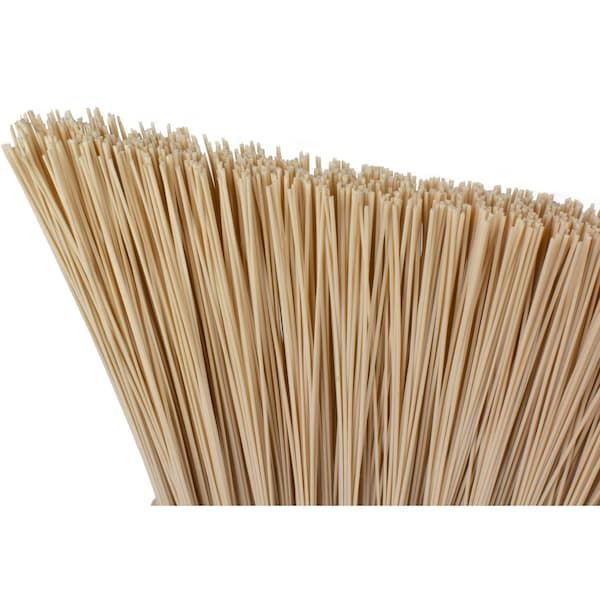 Hvy-Duty Angle Broom Head, 12", Tan, PK12