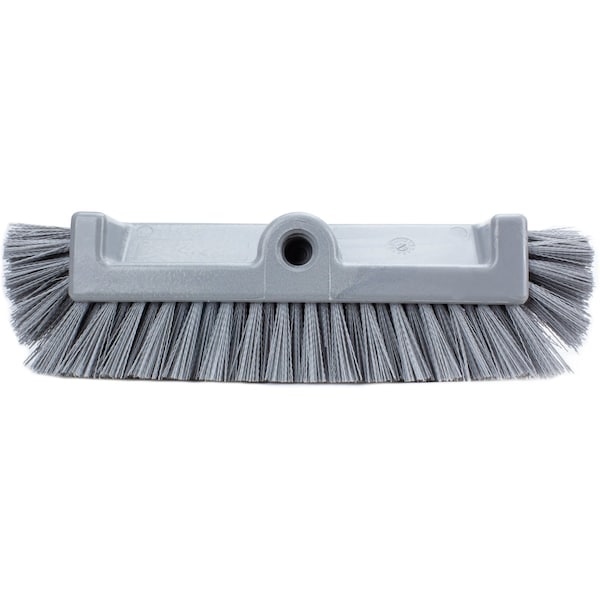 6 in W Multi-Level Floor Scrub Brush, Gray, Polypropylene