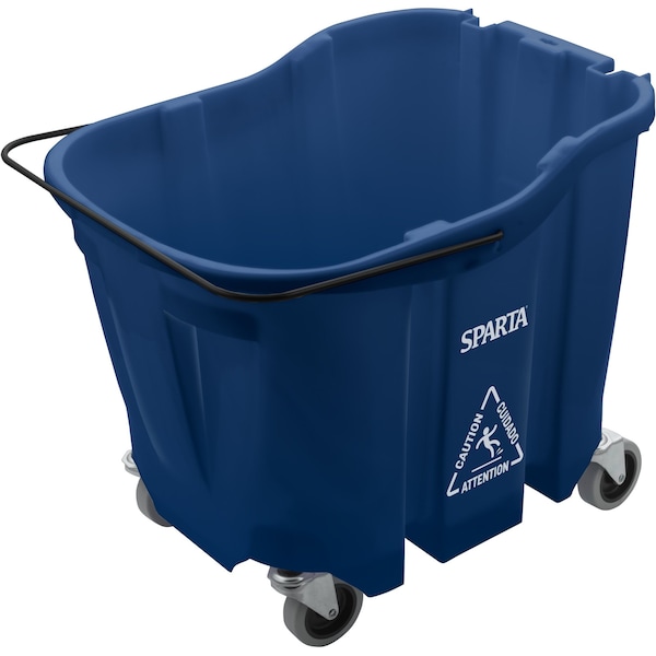 Mop Bucket Only, 35qt, Blue