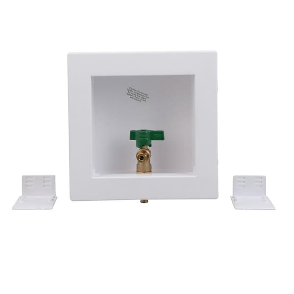 Ice Maker Box, 1/4 Turn Pex Standard Ll