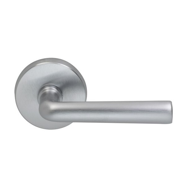 Lever Passage 2-3/8" Backset, T Strike, 1-3/4" Door Satin Chrome 368