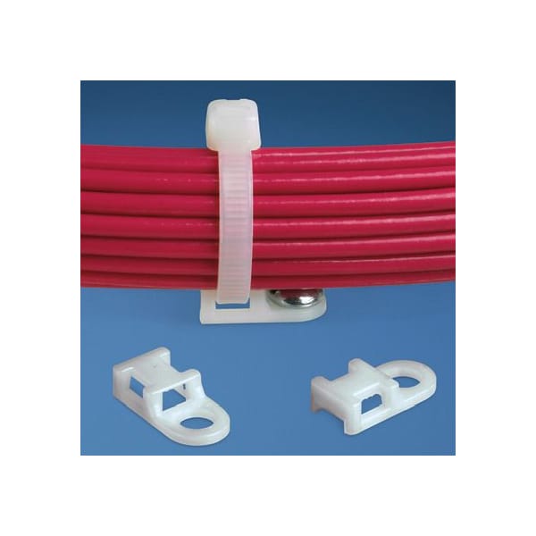 Cable Tie Mount, Screw Applied, PK1000