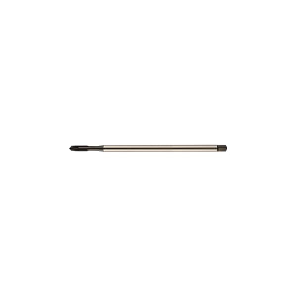 Spiral Flute Tap, #2-56, 4 Flutes, Oxide