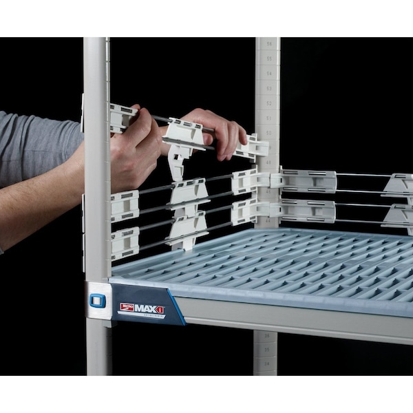 Back Ledge, Max I, Stainless, 60 In, Ea