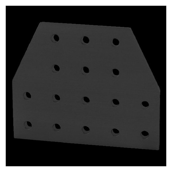Blk 10S 16 Hole Tee Joining Plate 4"X5"