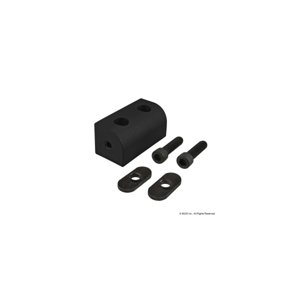 Black 10 S Right Angle 2" Living Nub