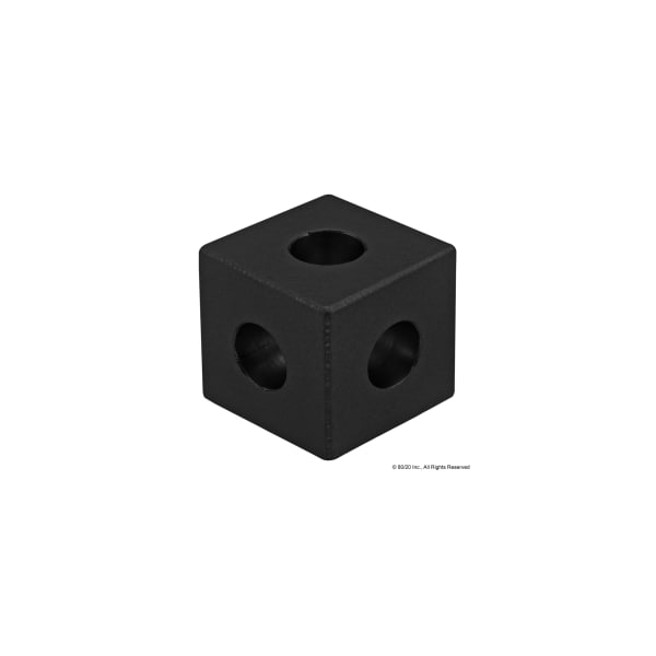 Black 10 S Square Tri-Corner