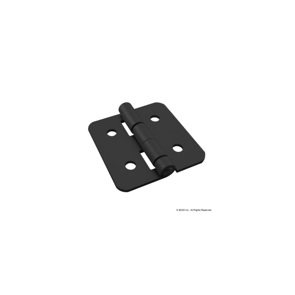 Black 40 S Aluminum Hinge