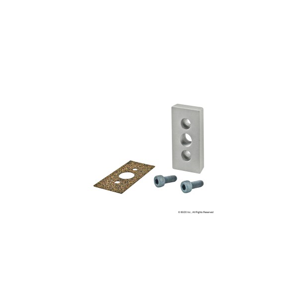Pressure Manifold Feed Plate, 3 Hole 40S