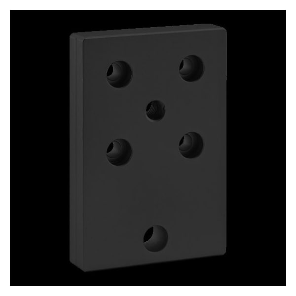 Level Anchor Base Plate, 6 Hole M12 Tap