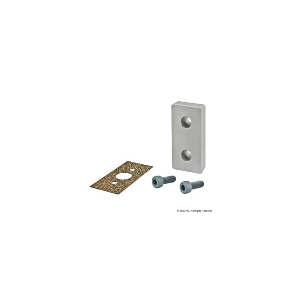 Blank Press Manifold Plate 40mm X 80mm