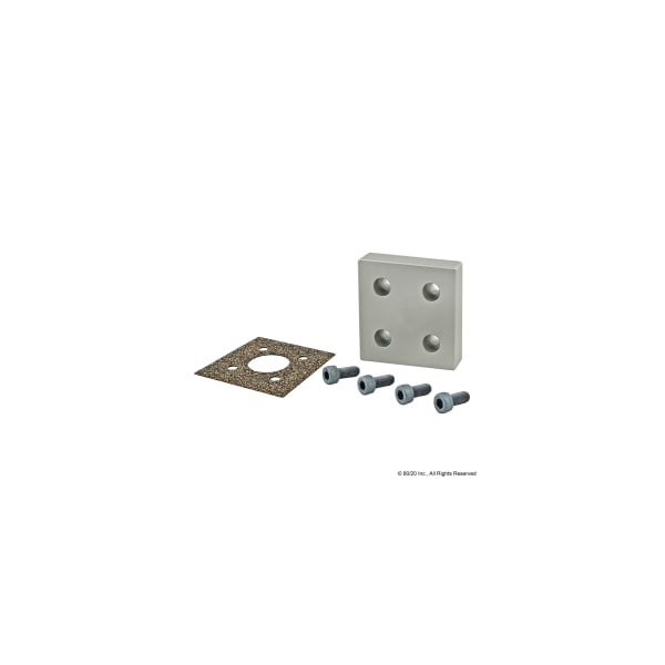 Blank Press Manifold Plate 80mm X 80mm