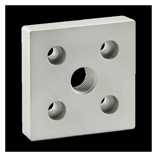 Base Plate 80mm X 80mm W/M20 Tap In Ctr