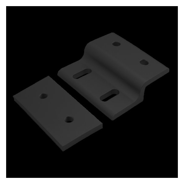 Sgl Mesh Retainer 80mm W/Dbl Back Plate