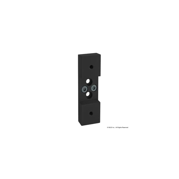 Black 40 S Roller Wheel Bracket
