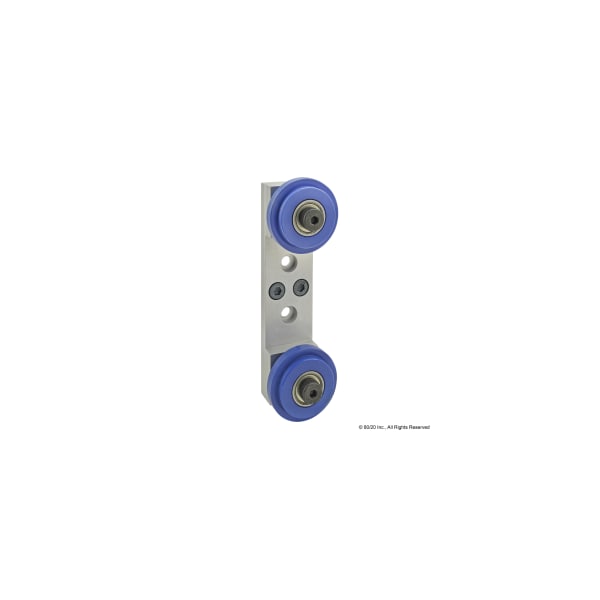 Roll Whl Brkt Assy 40-4080 W/40-2280Whls