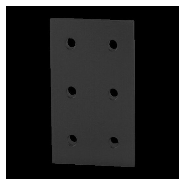 Black 40 S 6 Hole Joining Plate