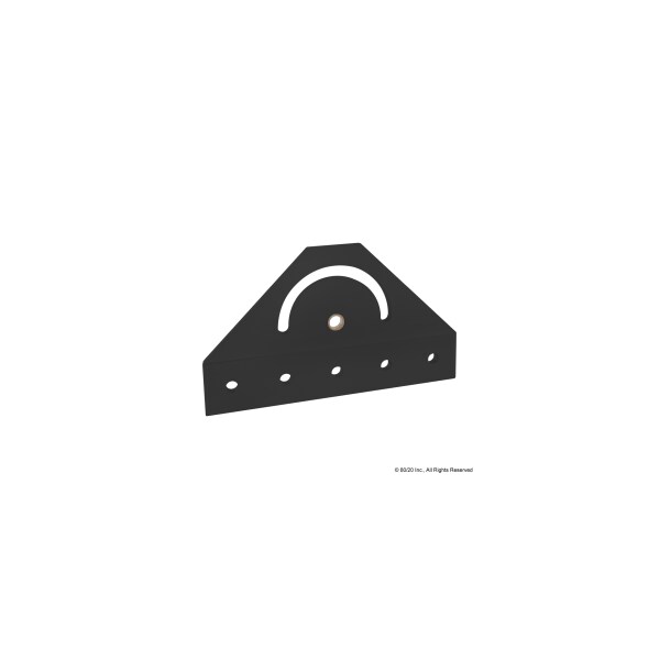 Black 40 S 180 Degree Pivot Bracket
