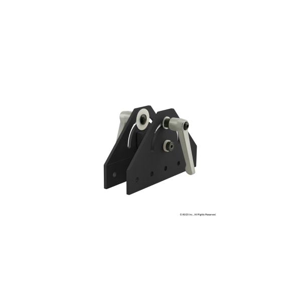 Dbl Pivot Assembly, 180 Deg W/L-Handles
