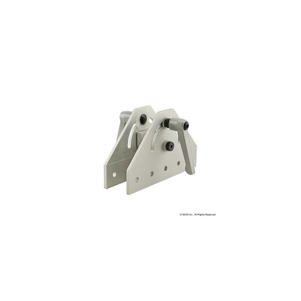 Dbl Pivot Assy 180 Deg W/L-Handles 40 S