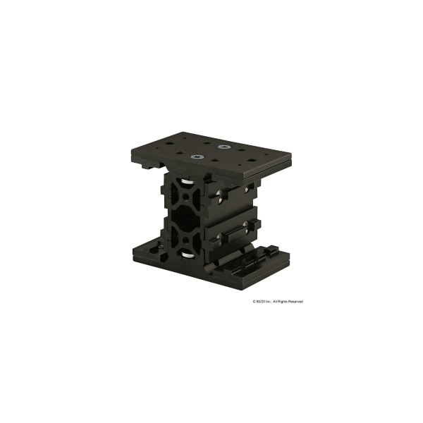 Blk Shrt Dbl Unibear Asy 40-4080X75mm40S