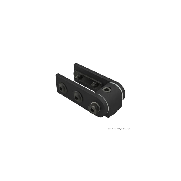Black 10 S 0 Degree Living Hinge
