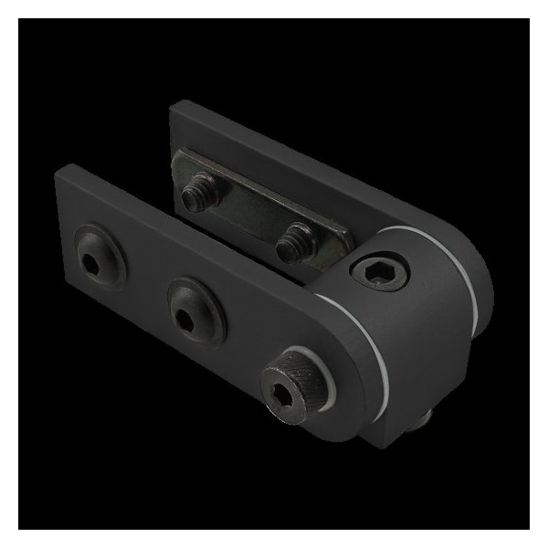 Black 90 Deg Living Hinge For 1010