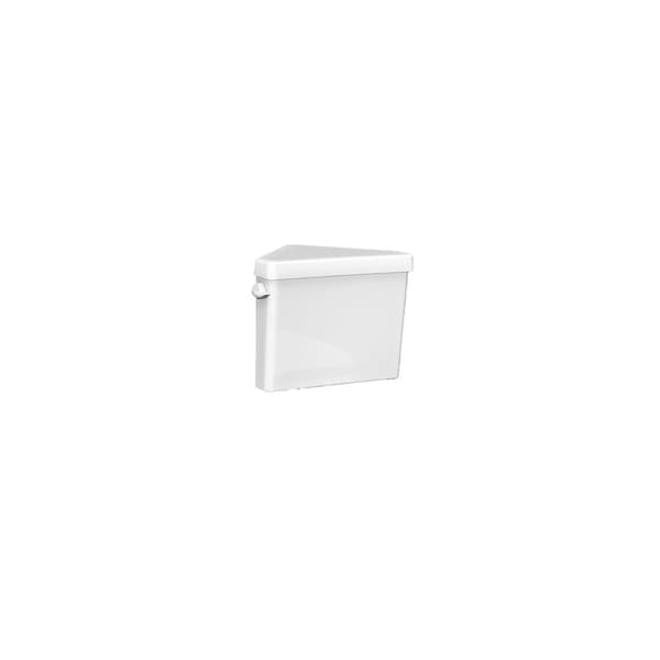 Cadet Triangle Pro Tank Wht White, 1.28 gpf, Cadet Flushing System, Floor Mount, Elongated, White
