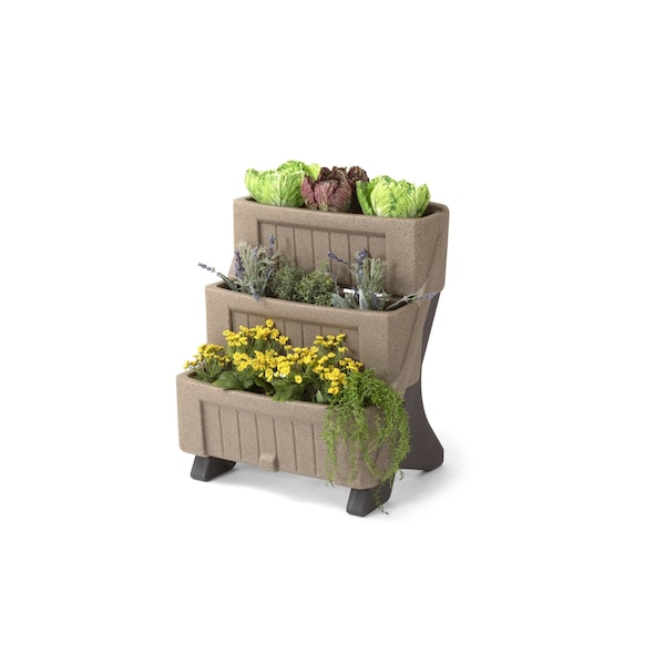 Three-Level Herb and Flower Garden Plant