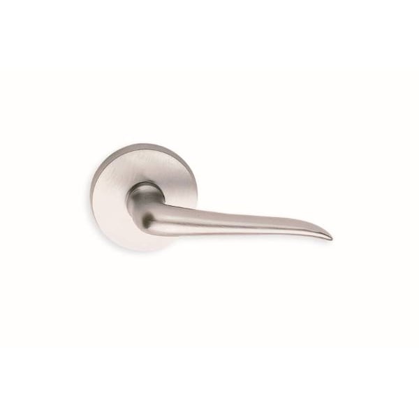 Left Hand 42 Knob with 2-5/8" Rose Single Dummy Satin Nickel