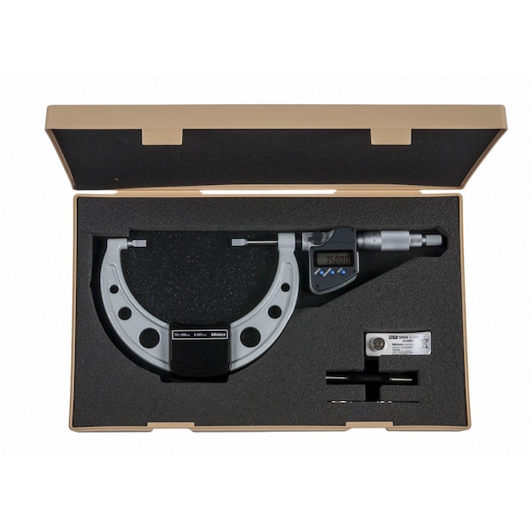 Micrometer, Blade Type A, 75-100mm, 0.001mm