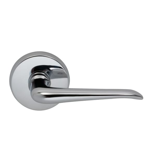 Knob 2-5/8" Rose Pass 2-3/4" BS Full Lip 1-3/8" Door Bright Chrome 42