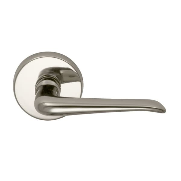Knob 2-5/8" Rose Pass 2-3/4" BS Full Lip 1-3/4" Door Bright Nickel 42