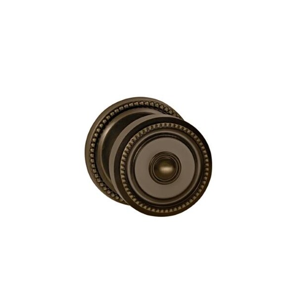Knob 2-5/8" Rose Pass 2-3/4" BS T 1-3/8" Doors Shaded Bronze 430