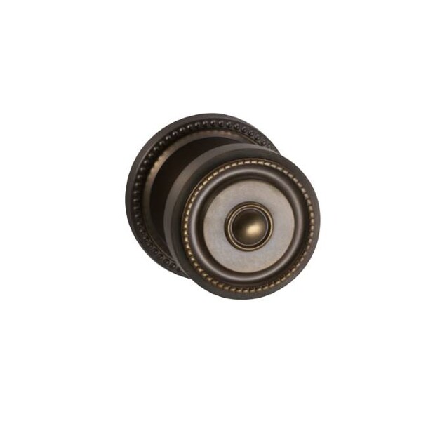 Knob 2-5/8" Rose Pass 238BS Full Lip 1-3/8" Doors ULQ AB 430