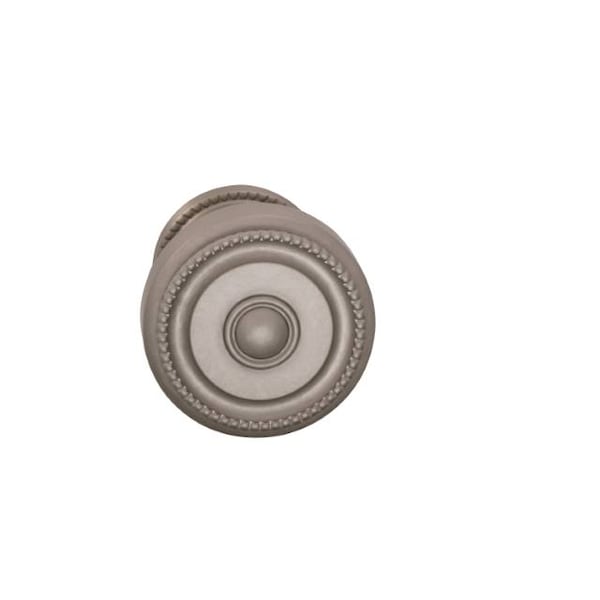 Knob 1-3/4" Rose Pass 2-3/8" BS T 1-3/8" Doors Satin Nickel 430