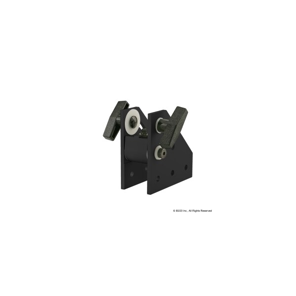 Black 15 S 90 Deg Pivot Bracket W/T-Hand
