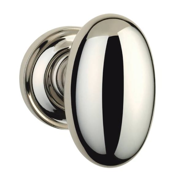 Knob 1-3/4" Rose Pass 2-3/4" BS T 1-3/4" Doors Bright Chrome 432