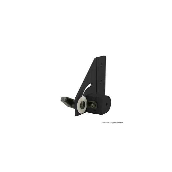 Blk 15S 0 Deg Pivot Bracket W/T-Handle