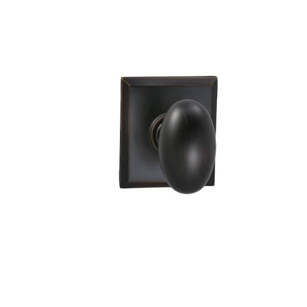 Knob Rectangular Rose Pass 2-3/4" BS Full Lip Strike Tuscan Bronze 434
