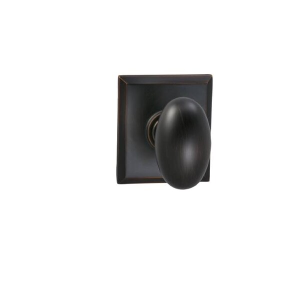 Knob Rectangular Rose Pass 2-3/4" BS T Strike Tuscan Bronze 434